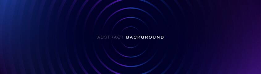 Abstract blue and purple lines digital dynamic water drop wave on dark background. Futuristic hi-technology concept. Sound wave. Vector illustration