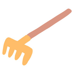 rake illustration vector