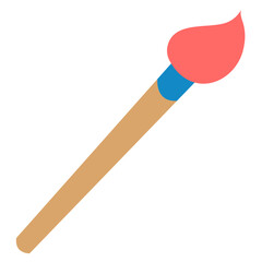paint blush illustration Vector