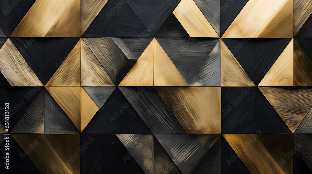 Poster generative ai : marble with golden texture background vector illustration