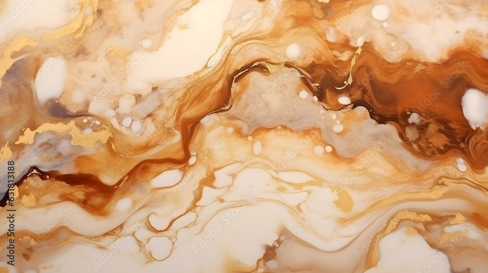 Poster generative ai : high resolution. luxury abstract fluid art painting in alcohol ink technique, mixtur