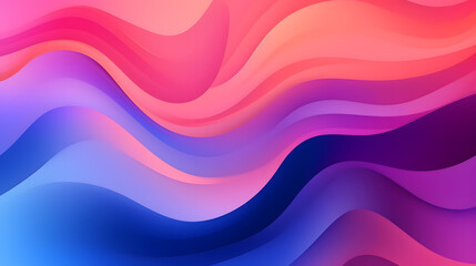 Generative AI : Colorful template banner with gradient color. Design with liquid shape.