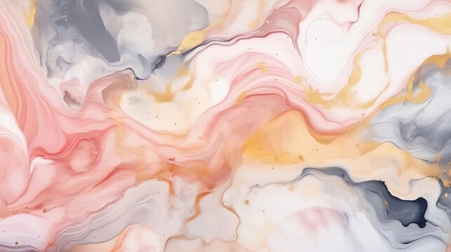 Generative AI : Marble Pink Water Color. Blue Ink Paint. Purple Vector Ink Watercolor. Green Alcohol Ink Repeat. Purple Marble Art Background. Light Vector Texture. Gold Gradient Watercolor. Vector Se