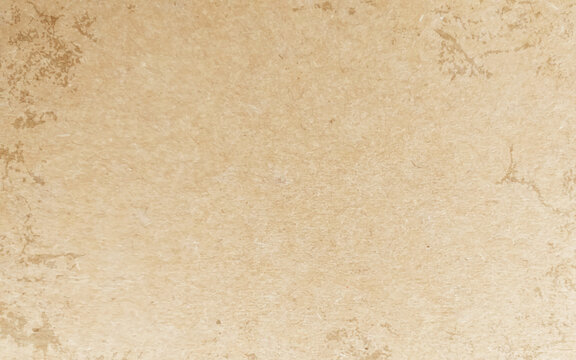 Sheet Of Brown Paper Useful As A Background. Vintage Brown Paper With Grunge.