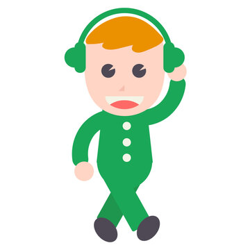 boy illustration Vector