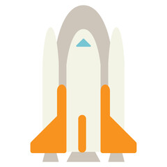 rocket illustration vector