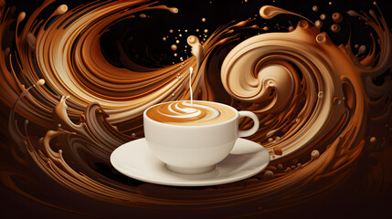 Mesmerizing-Cream-Swirl-Coffee-Cup-Closeup-Adobe-Stock