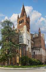 Catholic Church of San Fermo Maggiore in Verona