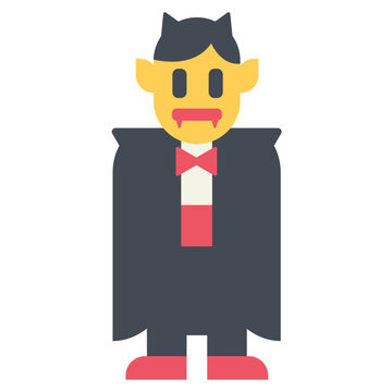 dracula illustration vector