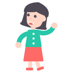 dance illustration Vector