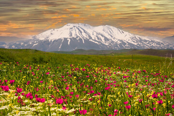 Mount Ararat (Turkey) at 5,137 m viewed