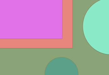 Fototapeta premium colorful seamless pattern with geometric forms