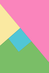 colorful flat abstract geometric background for wallpaper cover design