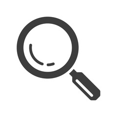 magnifying glass icon design vector template