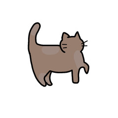 illustration of a cat
