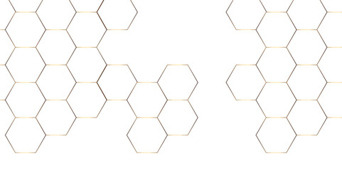 seamless pattern with hexagons. Abstract background with lines. Modern simple style hexagonal graphic concept. Background with hexagons.