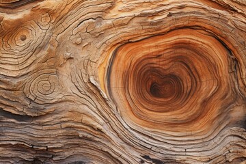 Fototapeta premium Harmonious blend of wood shapes and textures found in nature. Generative AI