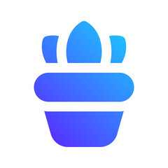 plant gradient fill icon
