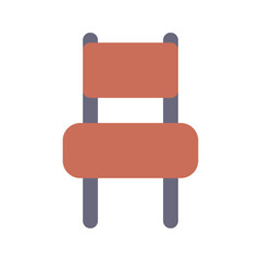 chair flat icon