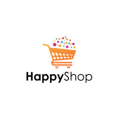 Happy shop logo