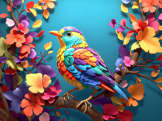 colors pattern birds