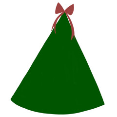 green christmas tree