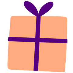 gift box with ribbon