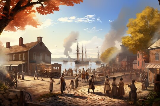 Colonial Village: The Heartbeat of Early America.