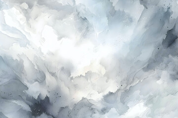 Gray abstract watercolor background
