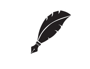 Icon Fountain Pen Vector Illustration