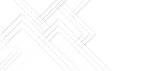 Abstract white and grey background with minimalistic geometric stripe lines, Dynamic and seamless retro pattern and stripes abstract white geometric background vector illustration.