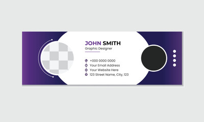 Corporate Email Signature Template