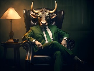 Börsenmacht: Der Bulle im Anzug beherrscht die Szene