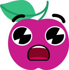 Plum Face Over Wow
