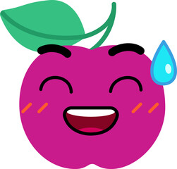 Plum Face Sweat Guilty