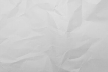 White Paper Texture background. Crumpled white paper abstract shape background with space paper recycle for text.