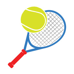 Tennis logo isolated.