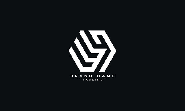 WJD, WDJ, WD, DW, WJ, JW, Abstract initial monogram letter alphabet logo design