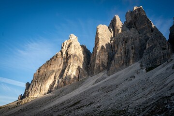 dolomiten ,berge Italien Sonnenstern ,wolken ,Sonne, Tal ,S&uuml;dtirol, Alpin ,3 Zinnen , tre cime , Sonnenaufgang
