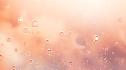 Bubbly milk tea closeup