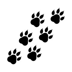 paw print illustration