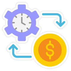 Time Is Money Icon