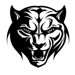 Obraz premium Cat Panther Jaguar Lynx Cougar Tiger Angry Predatory