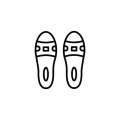 sandal vector