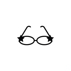 sun glasses vector type icon