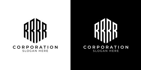 An Impressive R Letter Logo Design with a Dynamic 4-Letter Polygon for a Memorable Brand
