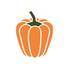 Pumpkins. Illustration on transparent background