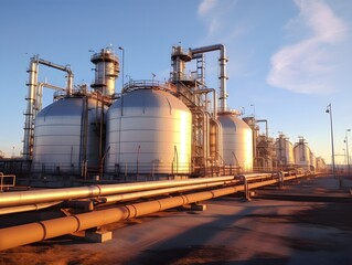 Technische Meisterleistung: Das &uuml;berragende Rohr- und Tanklabyrinth