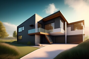 modern house