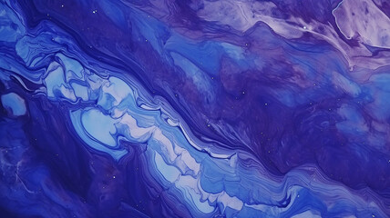 abstract texture blue marble, ink background